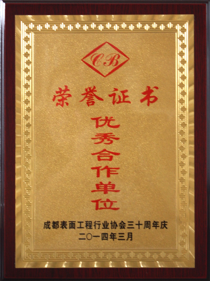 優秀合作單位-成都表面工程行業協會